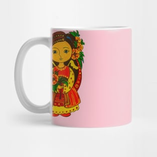 Ukraine angel girl decor Mug